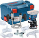 Bosch blauw gkf 18v-8 accu kantenfrees | 18v | zonder accu en lader | in l-boxx 238 - 06016c2003