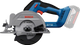 Sierra circular inalámbrica bosch azul gks 18v-51 | en l-boxx 238 | sin baterías ni cargador - 06019m3100