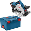 Bosch blauw gks 18v-57 g professional accu cirkelzaag | 5.0ah li-ion | in l-boxx - 06016a2100