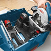 Sega circolare professionale a batteria Bosch Blue GKS 18V-57G | 5.0ah agli ioni di litio | in l-boxx | con guida da 1600mm - 06016a2102