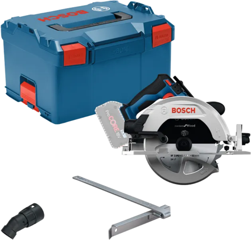 Sega circolare professionale a batteria Bosch Blue GKS 18V-68-2 | escluso batteria e caricabatteria in l-boxx - 06016d0001