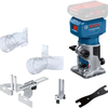 Fresa de cantos inalámbrica profesional bosch glf 18v-8 azul | 18v | sin batería ni cargador | en caja - 06016c6000