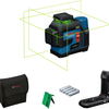 Laser di linea professionale Bosch blue gll 12v-100-33 cg | 4x batteria 1,5 V LR6 (aa) | in borsa - 0601065400