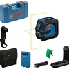 Laser a linea Bosch blu gl 20-22 g | 1 batteria ba 3,7 V agli ioni di litio 3,0 Ah XL | nel caso - 0601065602