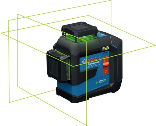 Laser a linea Bosch blu gll 80-33 cg | 4x batteria 1,5 V LR6 (aa) | in scatola - 0601065500
