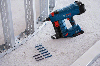 Bosch azul gnb 18v-38 | clavadora de hormigón inalámbrica | 18v | 2 baterías procore 4.0 + cargador rápido | en l-boxx - 06019l7002