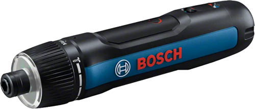 Bosch blauw go 3 accuschroevendraaier | incl. 1x 2.0ah accu + lader | in koffer + 8-delige schroefbitset - 06019h2201
