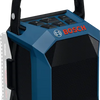 Altoparlante a batteria Bosch GPB 18V-1C blu | incl. maniglia per il trasporto e coperchio della batteria | senza batteria e caricabatterie - 06014a7001