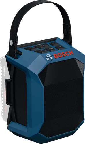 Bosch blauw gpb 18v-1 c accu-speaker | incl. draaggreep | zonder accu en lader - 06014a7000