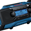 Radio a batteria Bosch blu gpb 18v-3sc | FM, DAB+ e Bluetooth | senza batterie e caricabatterie - 06014a3300