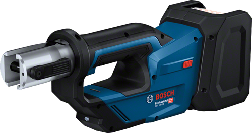Pinza pressa batteria Bosch blu gpt 18v-19 | 3 ganasce th | senza batterie e caricabatterie in l-boxx - 06019m2004
