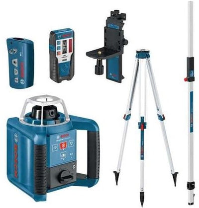 Bosch blu grl 300 hvg set laser di rotazione | + lr 1 + wm4 + rc1 + bt 300 e gr 240 - 061599404b