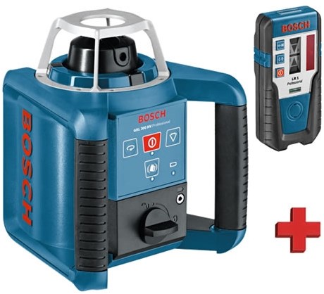 Bosch blauw bosch professional grl 400 h (ip56) rotatielaser