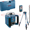 Bosch blue grl 400 h set láser de rotación con receptor LR1 | + trípode de construcción bt 152 + vara de medir gr240 - 06159940jy
