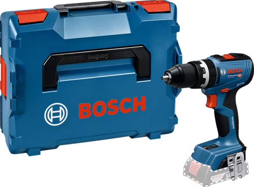 Bosch blauw bosch professional gsb 18v-65 accu klop- schroefboormachine 18v basic body in l-boxx - 06019n3301