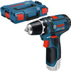 Trapano avvitatore a batteria Bosch blu gsr 12v-15 | senza batterie e caricabatterie | in l-boxx - 060186810d