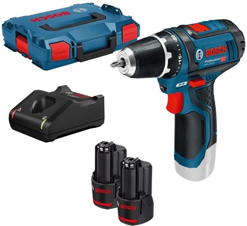 Taladro inalámbrico bosch gsr12v-15 2.0ah