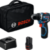 Trapano avvitatore a batteria Bosch blu gsr 12v-32 | 2x GBA 12v 2.0 ah e caricabatterie gal 12v-20 - 06019n7003