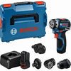 Trapano avvitatore professionale Bosch blue gsr 12v-32 fc - flexiclick | 2 batterie da 2,0 Ah | + allegati - 06019n7101