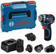 Trapano avvitatore professionale Bosch blue gsr 12v-32 fc - flexiclick | 2 batterie da 2,0 Ah | + allegati - 06019n7101