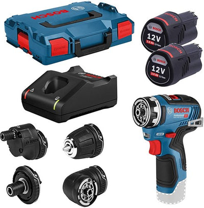 Bosch blauw bosch professional gsr 12v-35 fc flexi clic accu-schroefboormachine