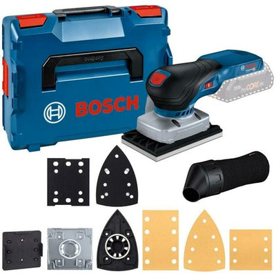 Bosch blue gss 18v-13 | cordless orbital sander | 18v | without batteries and charger | incl. accessories | in l-boxx - 06019l0101