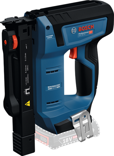 Chiodatrice a batteria Bosch blu gth 18v-14 | assolo in l-boxx | incl. gancio | senza batteria e caricabatteria - 0601482801