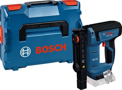 Chiodatrice a batteria Bosch blu gth 18v-14 | assolo in l-boxx | incl. gancio | senza batteria e caricabatteria - 0601482801