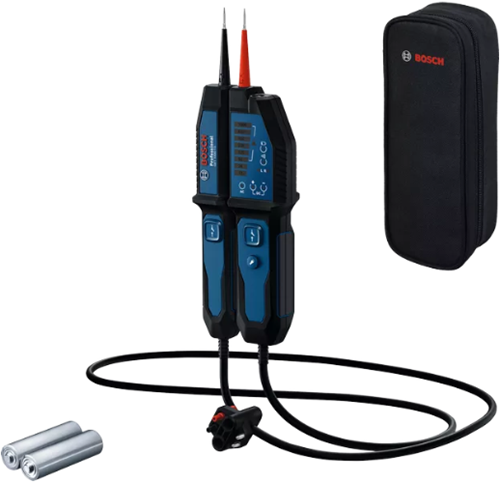 Tester di tensione professionale Bosch blu gvt 1000-15 - 0601077800