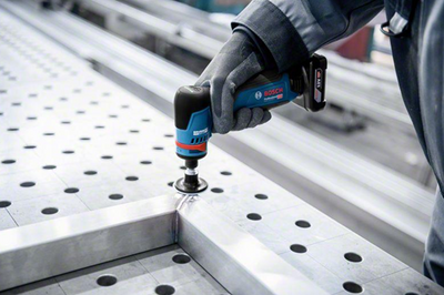 Bosch blauw bosch professional gwg 12v-50 s accu roterende slijper 12v basic body in l-boxx - 06013a7001