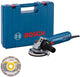 Amoladora angular bosch azul gws 12-125 | incluido caja y disco de diamante - 06013a6102