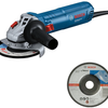 Amoladora angular bosch azul gws 12-125 | incluido muela abrasiva - 06013a6100