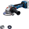 Smerigliatrice angolare a batteria Bosch Blue GWS 18V-11 | 125 mm | escluse batterie e caricabatteria - 06019n4100