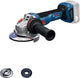 Smerigliatrice angolare a batteria Bosch Blue GWS 18V-11 | 125 mm | escluse batterie e caricabatteria - 06019n4100