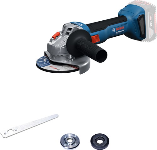 Amoladora angular inalámbrica Bosch gws 18v-8 azul | 125 mm | excluyendo baterías y cargador - 06019n9000