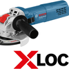 Amoladora angular bosch azul gwx 750-125 | bloqueo x | 125 mm | 750w-06017c9100