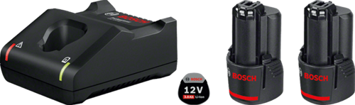 Bosch blue starter set premium - 2 x gba 12v 6.0ah + gal 12v-40 professional - 1600a01b20