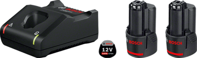 Bosch blue starter set premium - 2 x gba 12v 6.0ah + gal 12v-40 professional - 1600a01b20