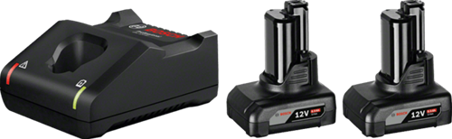 Bosch blue starter set premium - 2 x gba 12v 6.0ah + gal 12v-40 professional - 1600a01b20