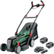 Bosch groen accumaaier universalrotak | 2x18v-37-550 | 2 x 18 v li-ion 4,0 ah accu's + al 1830 cv lader - 06008b9e00