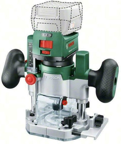 Bosch accessoires bosch groen advancedtrimrouter 18v-8 bovenvreesvoet - 1600a02rd7