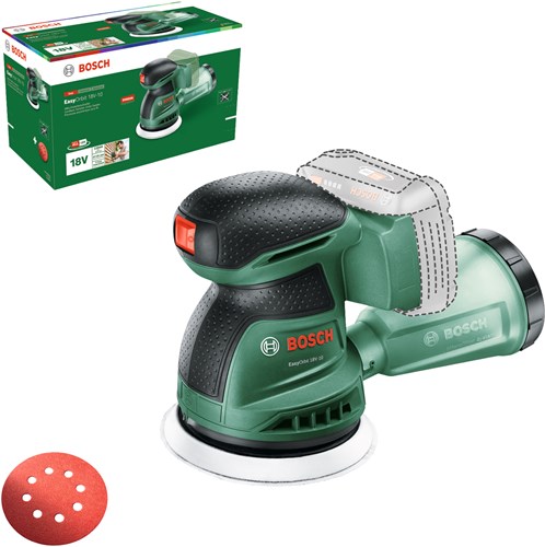 Levigatrice eccentrica a batteria Bosch easyorbit 18v-10 verde | escluse batterie e caricabatteria - 06033e4000