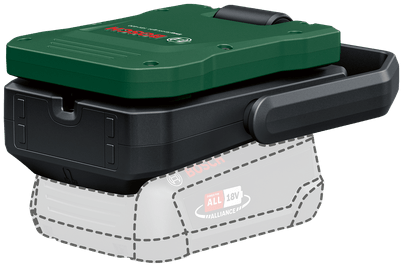 Torcia a batteria Bosch easyspotlight 18v-400 verde | senza batteria e caricabatterie - 06039a1200