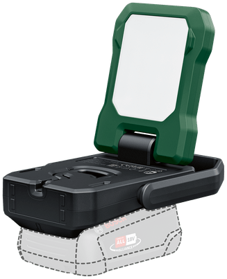 Torcia a batteria Bosch easyspotlight 18v-400 verde | senza batteria e caricabatterie - 06039a1200
