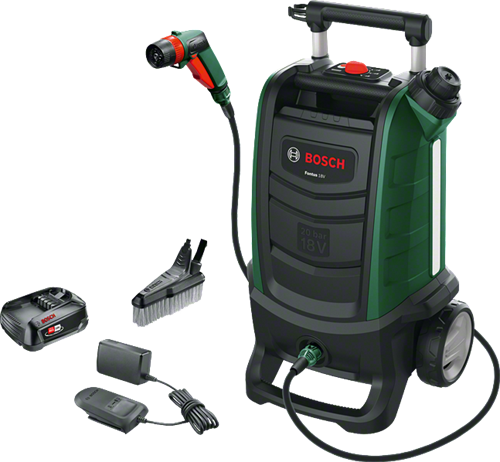 Bosch groen grs bosch fontus drukreiniger 18v m accu