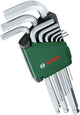 Set chiavi esagonali Bosch verdi 9 pezzi - 1600a02bx9