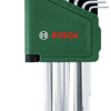 Bosch groen inbussleutelset | lange versie | 9-delig - 1600a032v1