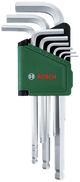 Set chiavi esagonali Bosch verdi | versione lunga | 9 pezzi - 1600a032v1