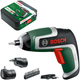 Bosch groen bosch ixo 7 set accu schroefmachine - incl. 3.6 v accu en lader - met koffer