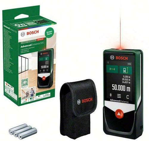 Bosch medidor de distancia láser verde advanceddistancia 50c - 0603672202
